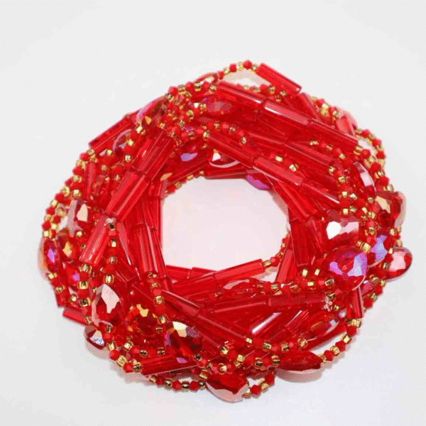 Baya de taille Cœur Cristal Or – Image 6