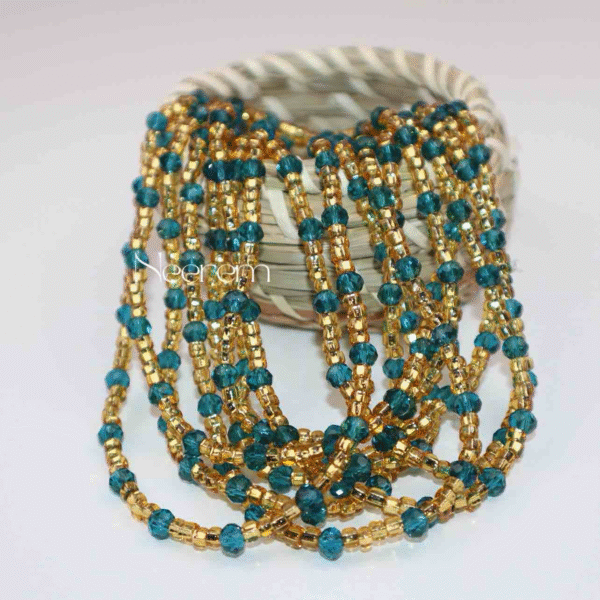 Bayas saphir royal et or – Image 5