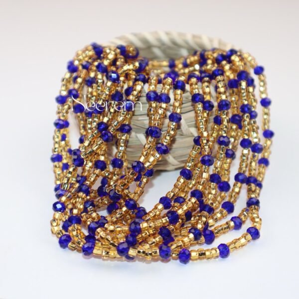 Bayas saphir royal et or