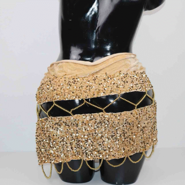 Pagne Velours beige foncé – Image 2