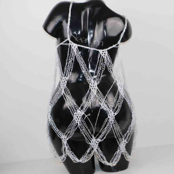 Robe Ayana blanc – Image 3