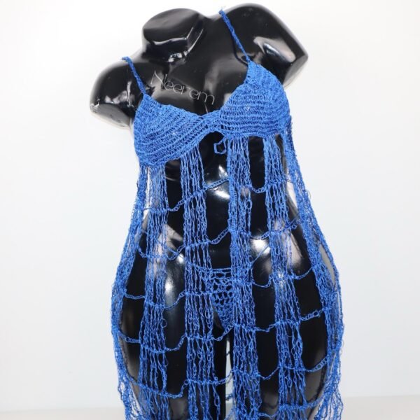 Robe Elsa bleu – Image 2
