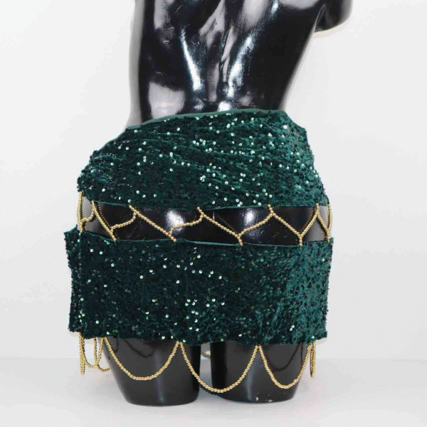 Pagne Velours vert – Image 2