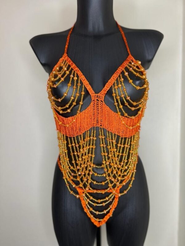 Ensemble charnelle orange – Image 4