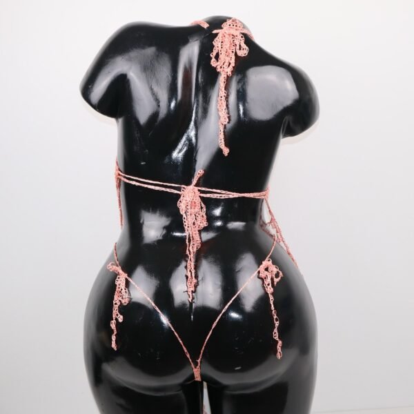 Ensemble Kitty saumon – Image 3