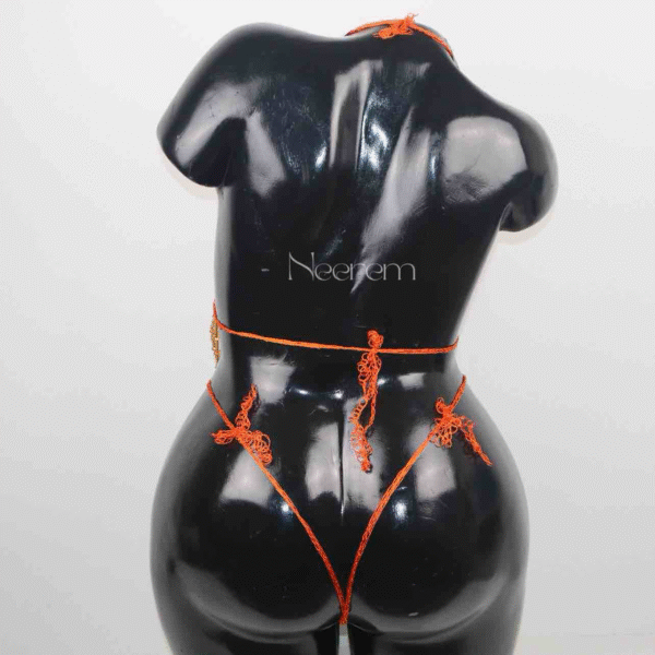 Ensemble charnelle orange – Image 3