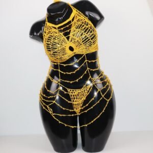 Ensemble Kitty jaune