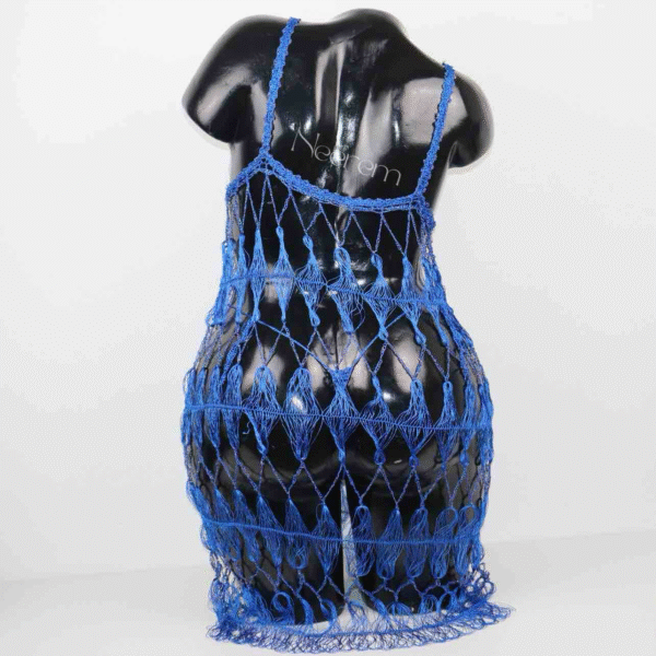 Robe nuty bleu – Image 2