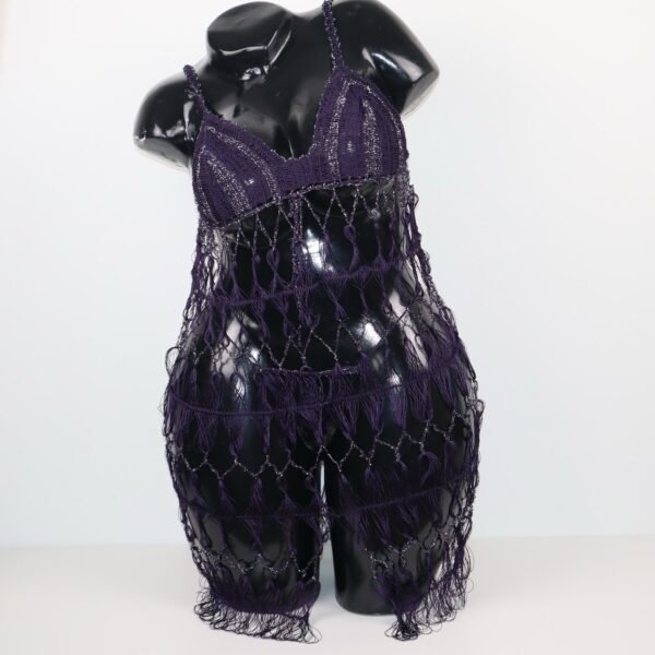 Robe nuty violet foncé