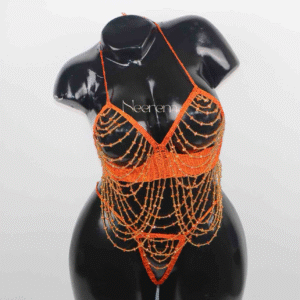 Ensemble charnelle orange