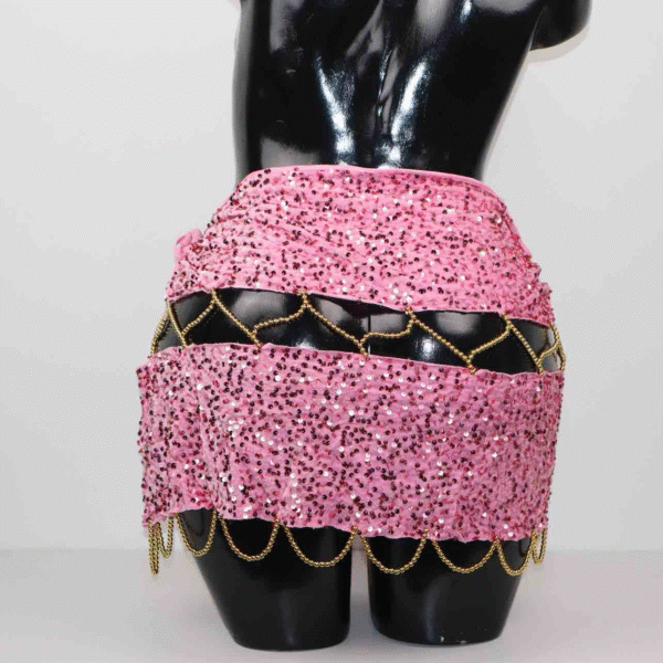 Pagne Velours rose clair – Image 2