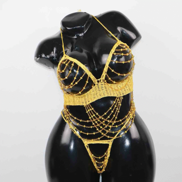 Ensemble charnelle jaune