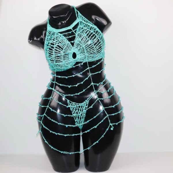 Ensemble Kitty turquoise