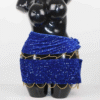 Pagne Velours bleu marine – Image 2