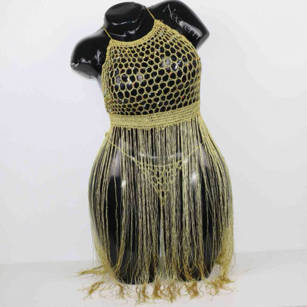 Robe Jade olive