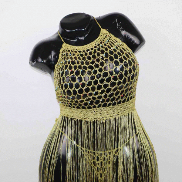 Robe Jade olive – Image 2