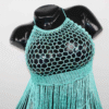Robe Jade turquoise – Image 2