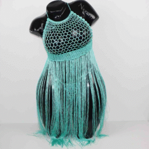Robe Jade turquoise