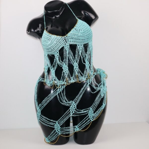 Ensemble Amy turquoise clair