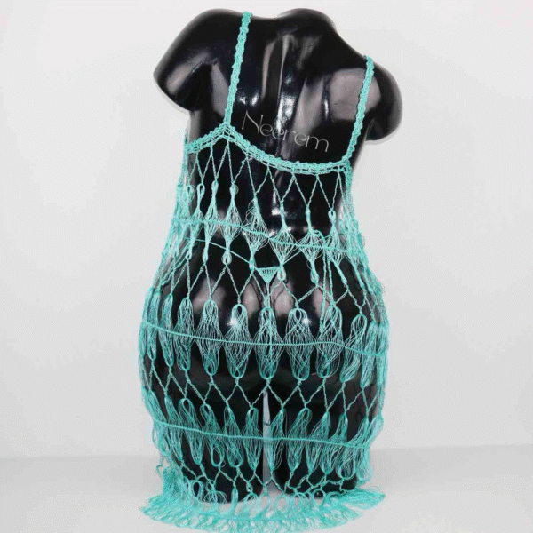 Robe nuty turquoise – Image 3