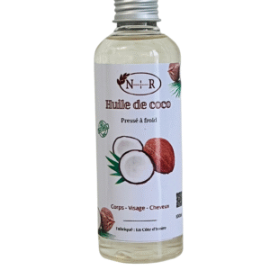 Huile de Coco Vierge 100 % Naturelle