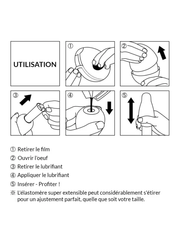Œuf Masturbateur pour Couple – Plaisir Sensuel à Deux – Image 5
