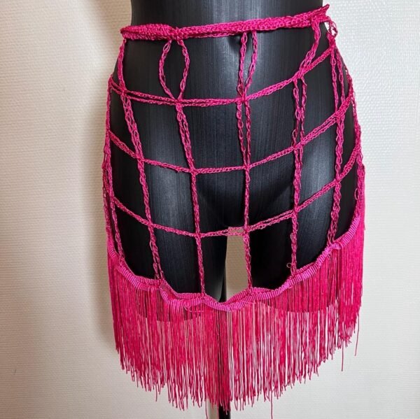 Pagne Charme Satiné fushia – Image 3